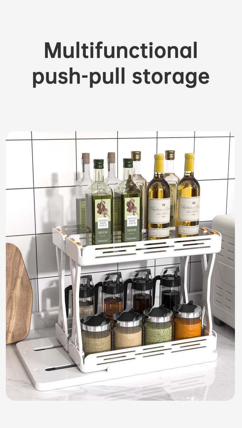 Rotating Kitchen Organizational Rack for Seasoning/Spices